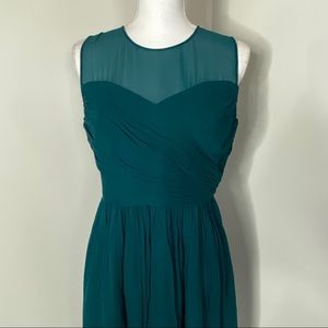 J.Crew Clara Dress Silk Chiffon Bridesmaid